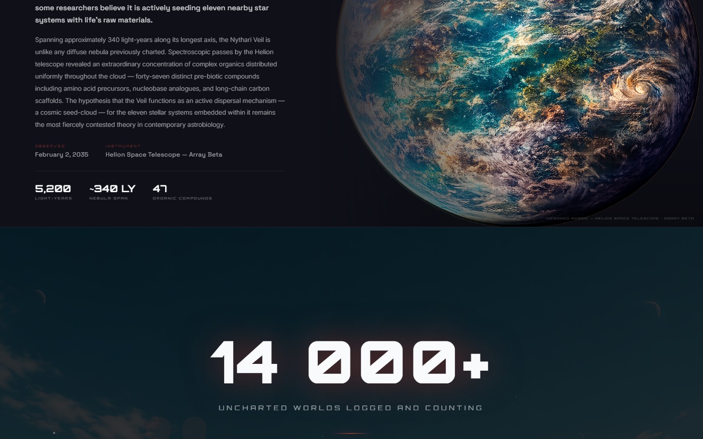 Beyond — mid-page section