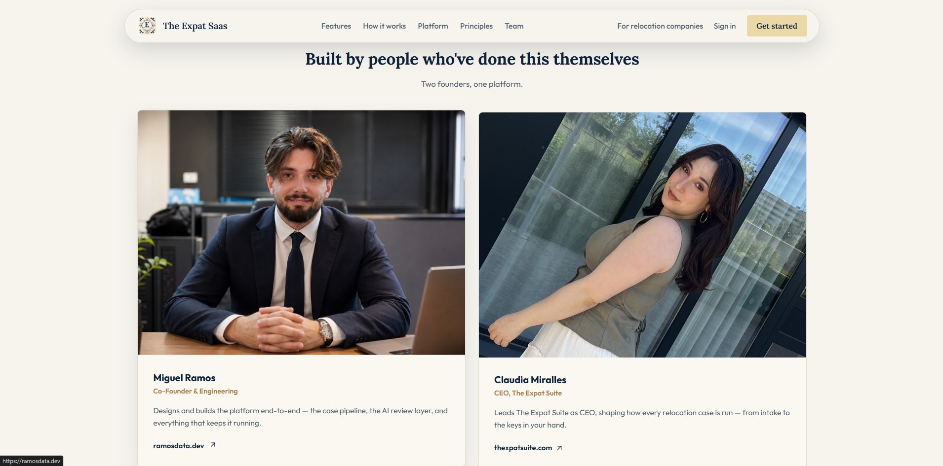 The Expat Saas — additional section